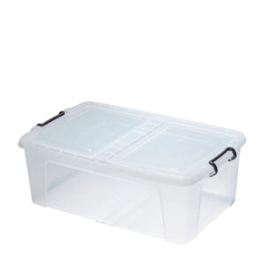 35 Litre Smart Storemaster Under Bed Box with Wheels and Clip Handles