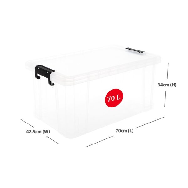 70 Litre StackMaster Storage Box – Image 6
