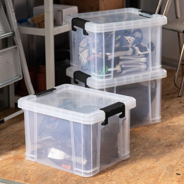 35 Litre StackMaster Storage Pack of 3 - Image 6